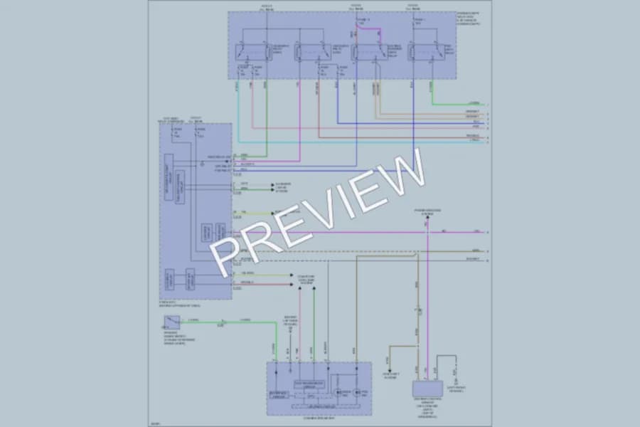 2010 Mitsubishi Outlander Headlights wiring diagram preview