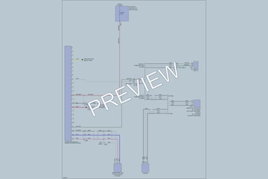 2010 Mitsubishi Outlander Navigation wiring diagram preview