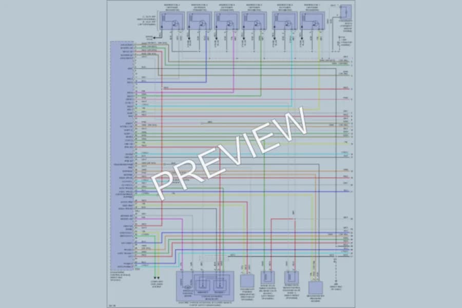 2010 Nissan 370Z Engine Performance wiring diagram preview