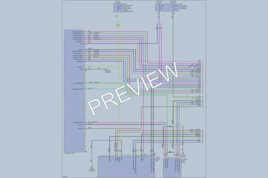 2010 Nissan 370Z Navigation wiring diagram preview