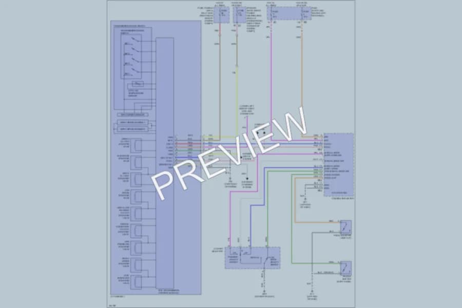 2010 Nissan 370Z Transmission wiring diagram preview