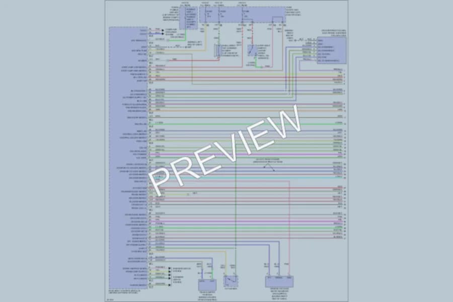 2010 Nissan Altima Anti Theft wiring diagram preview