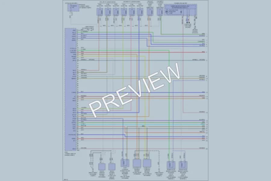 2010 Nissan Armada Engine Performance wiring diagram preview