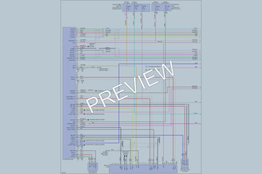 2010 Nissan Maxima Navigation wiring diagram preview