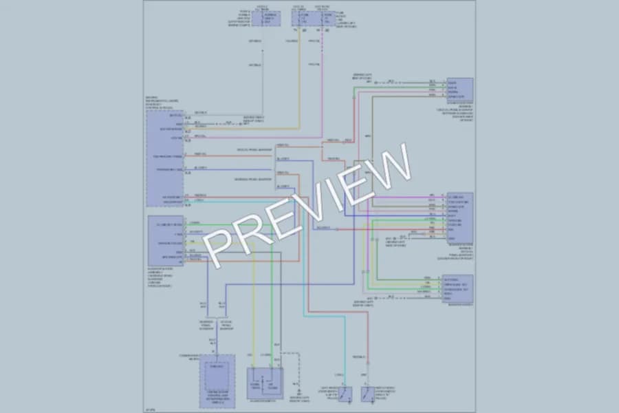 2010 Nissan Maxima Power Top Sunroof wiring diagram preview