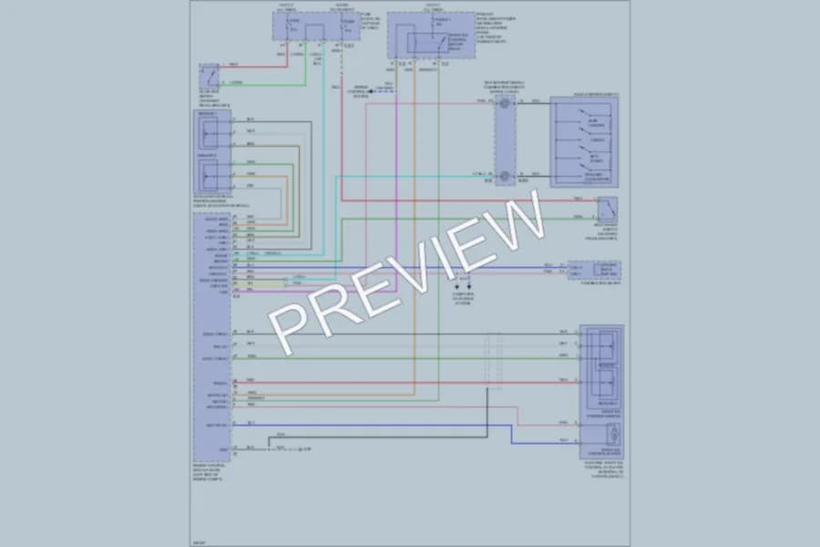 2010 Nissan Murano Cruise Control wiring diagram preview