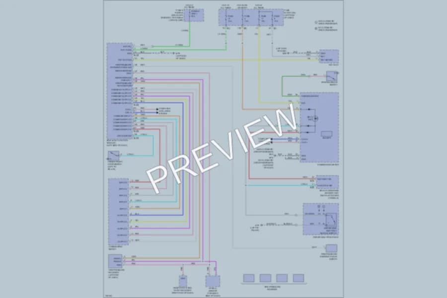 2010 Nissan Murano Warning Systems wiring diagram preview