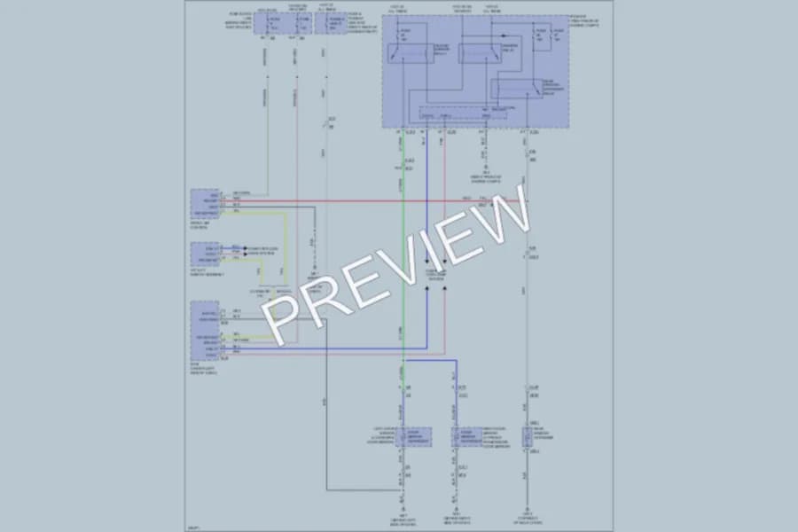 2010 Nissan Pathfinder Defoggers wiring diagram preview