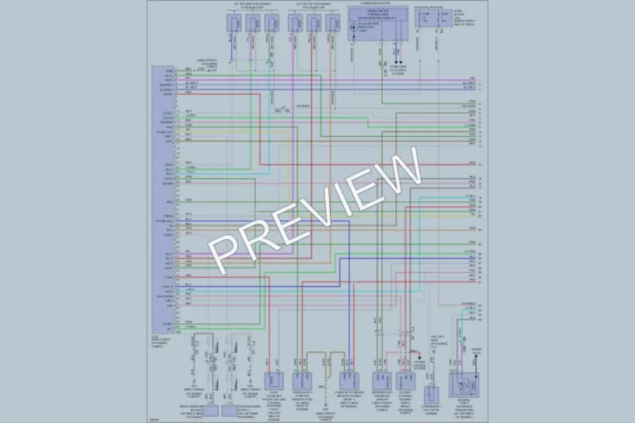 2010 Nissan Pathfinder Engine Performance wiring diagram preview
