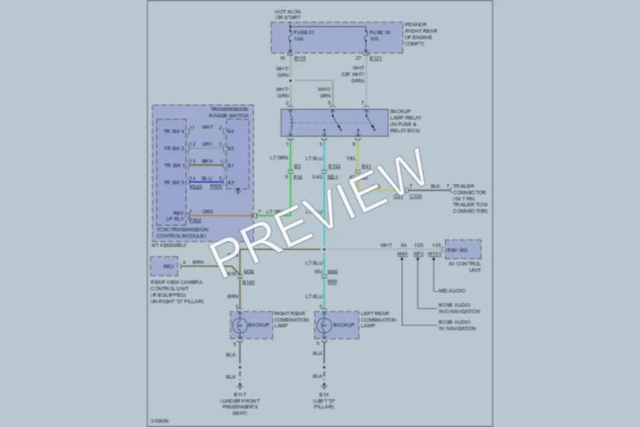 2010 Nissan Pathfinder Exterior Lights wiring diagram preview