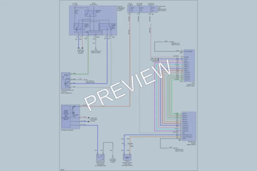 2010 Nissan Pathfinder Wiper Washer wiring diagram preview