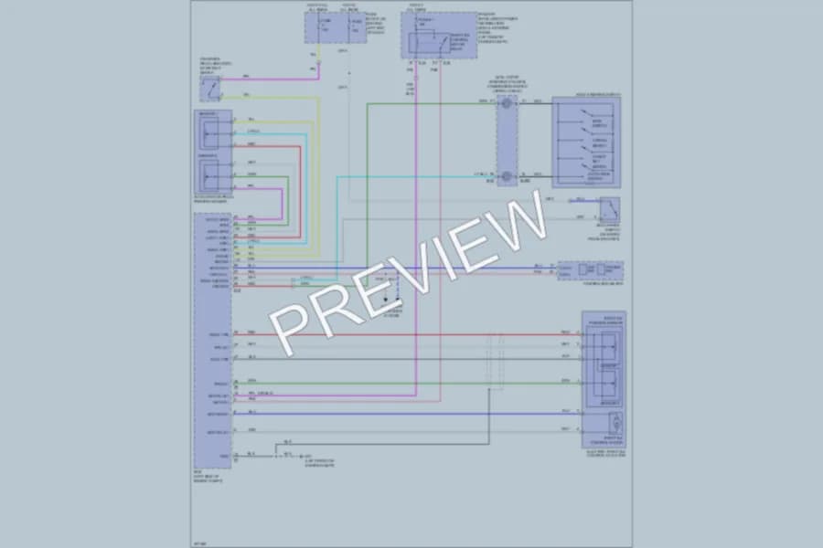 2010 Nissan Rogue Cruise Control wiring diagram preview