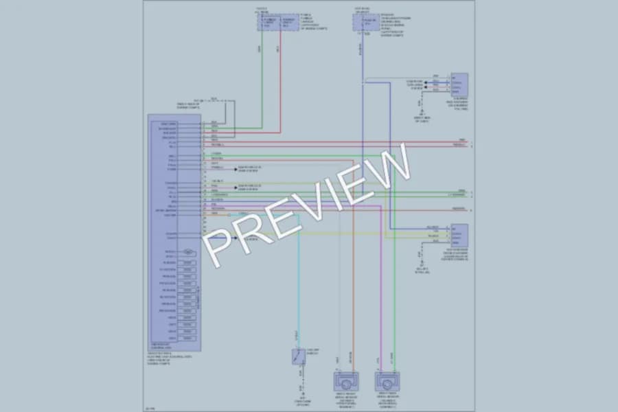 2010 Nissan Sentra Anti Lock Brakes wiring diagram preview