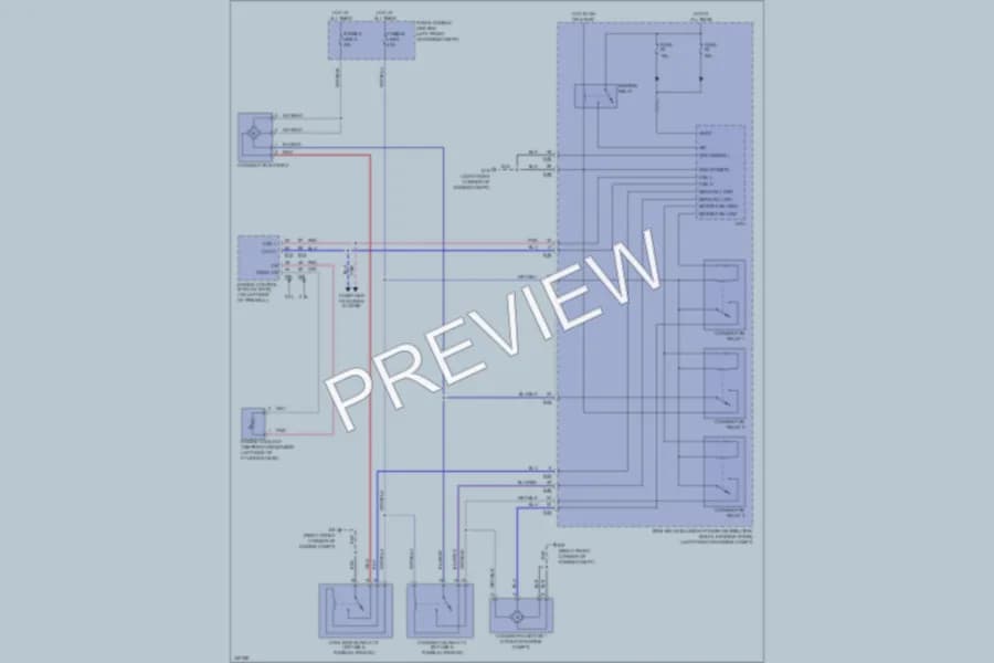 2010 Nissan Sentra Cooling Fan wiring diagram preview