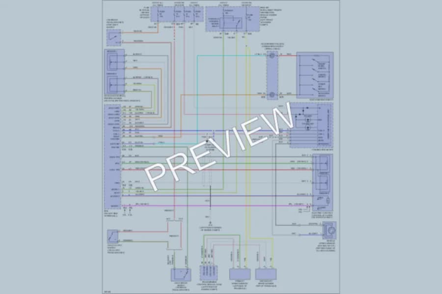 2010 Nissan Sentra Cruise Control wiring diagram preview