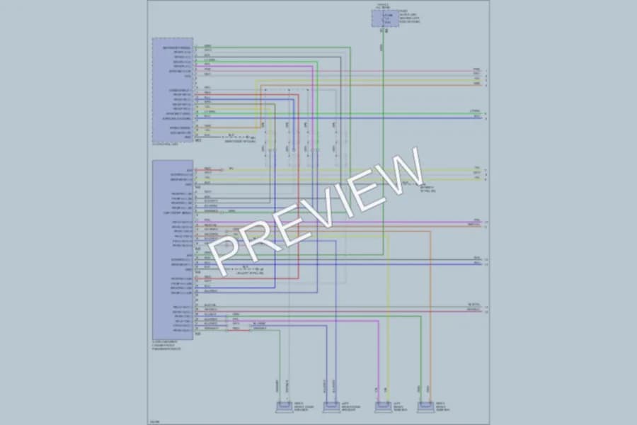 2010 Nissan Sentra Navigation wiring diagram preview