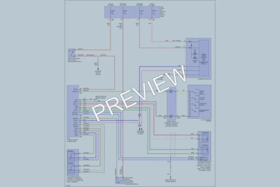 2010 Nissan Titan Cruise Control wiring diagram preview