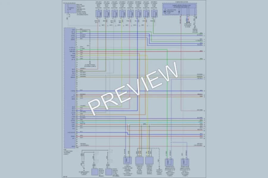 2010 Nissan Titan Engine Performance wiring diagram preview