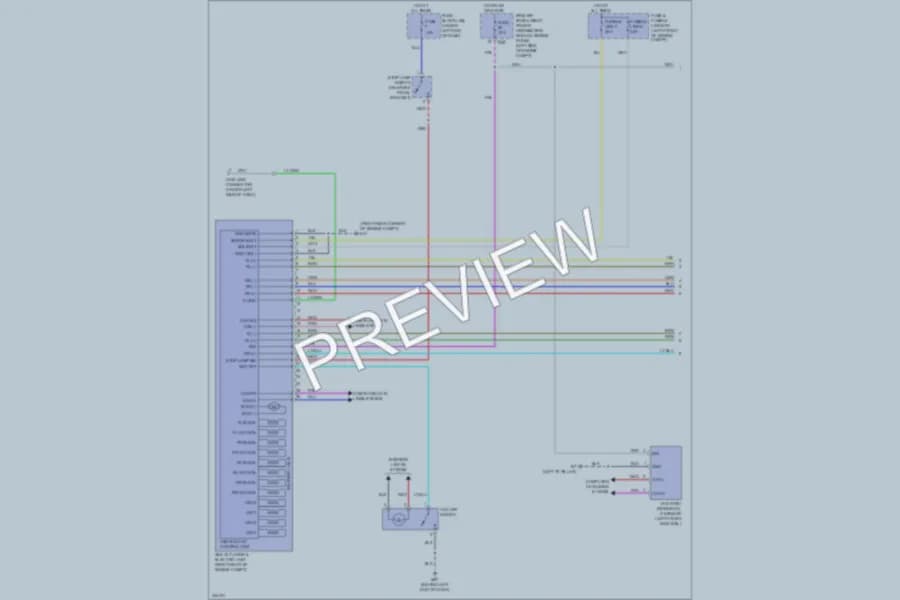 2010 Nissan Versa Anti Lock Brakes wiring diagram preview