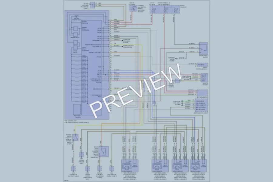 2010 Porsche 911 Anti Lock Brakes wiring diagram preview