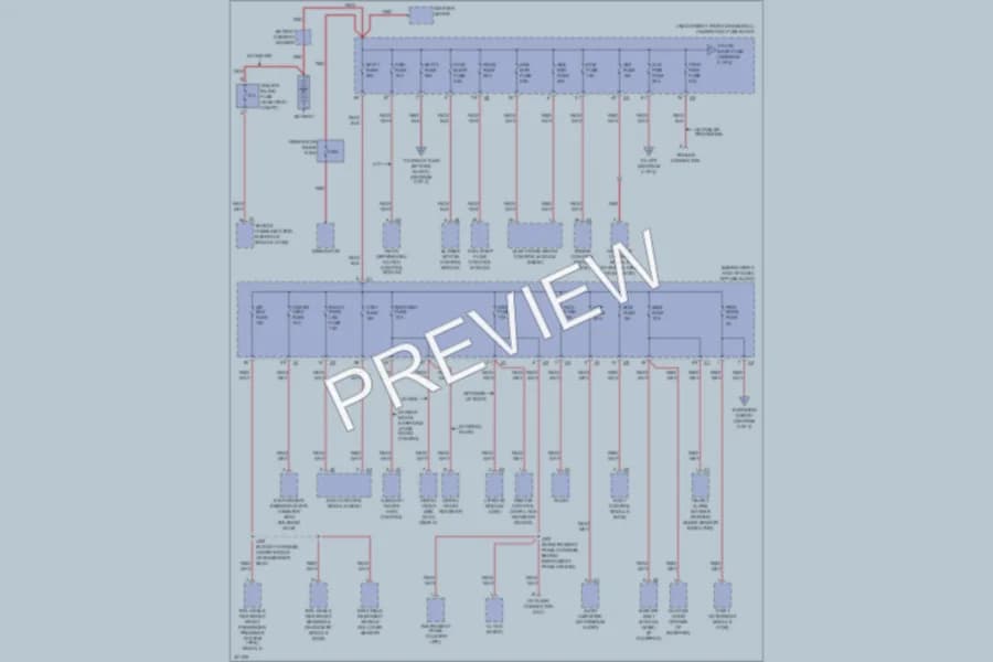 2010 Saturn Outlook Power Distribution wiring diagram preview