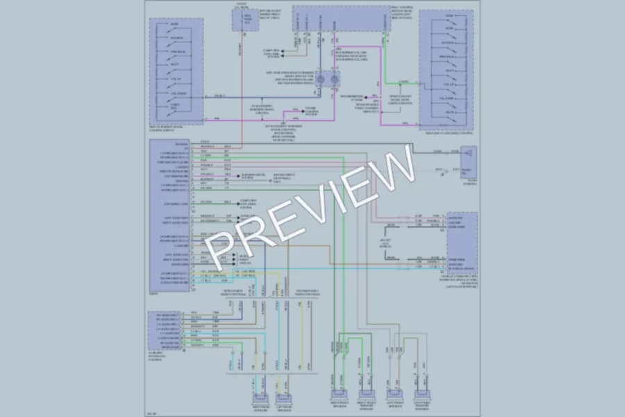 2010 Saturn Outlook Radio wiring diagram preview