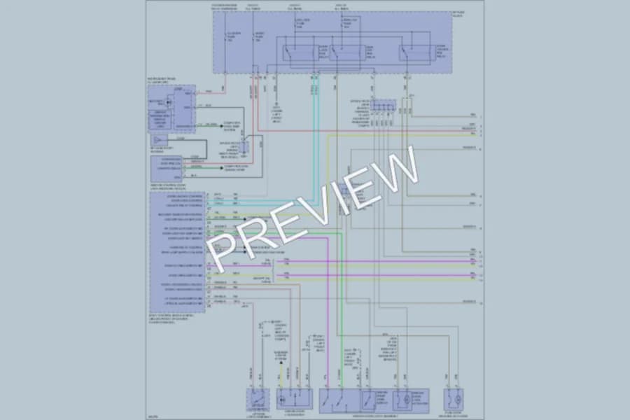 2010 Saturn VUE Anti Theft wiring diagram preview