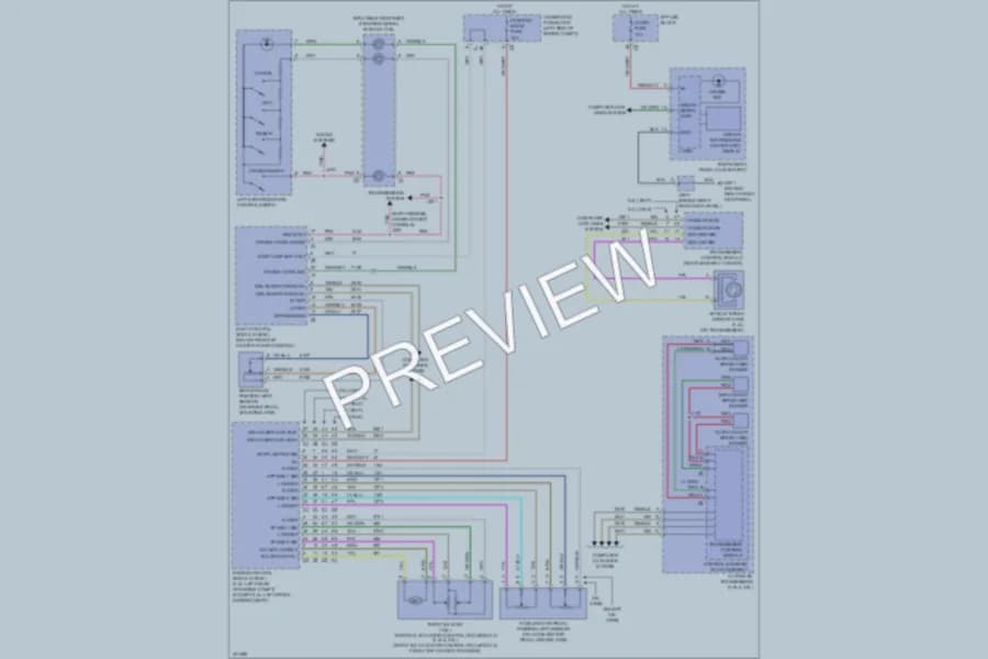 2010 Saturn VUE Cruise Control wiring diagram preview