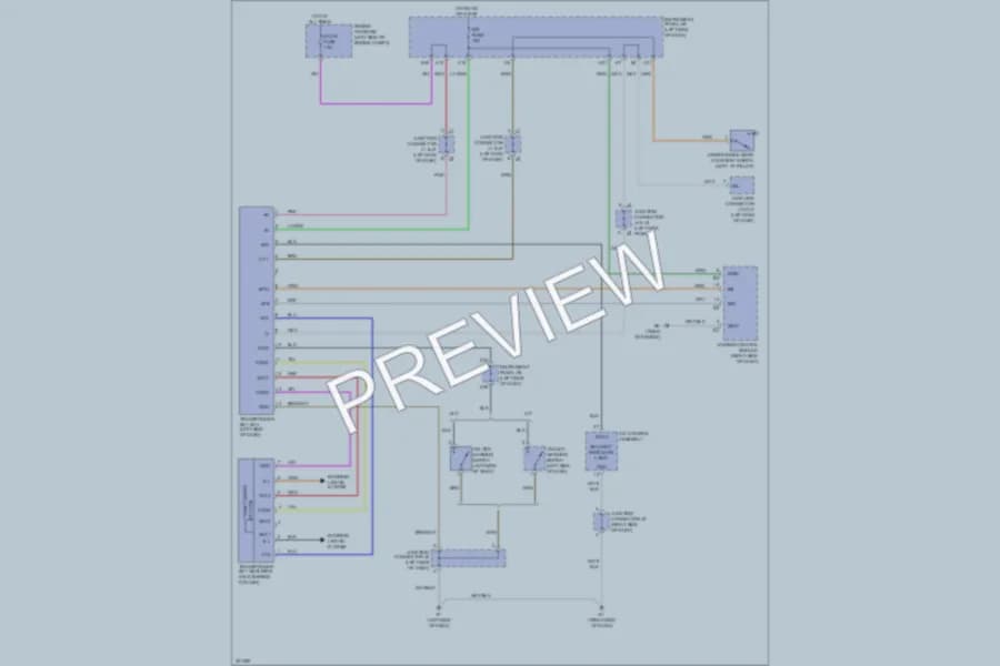 2010 Scion tC Anti Theft wiring diagram preview