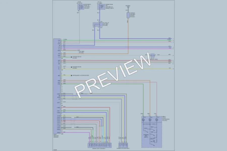 2010 Scion tC Radio wiring diagram preview