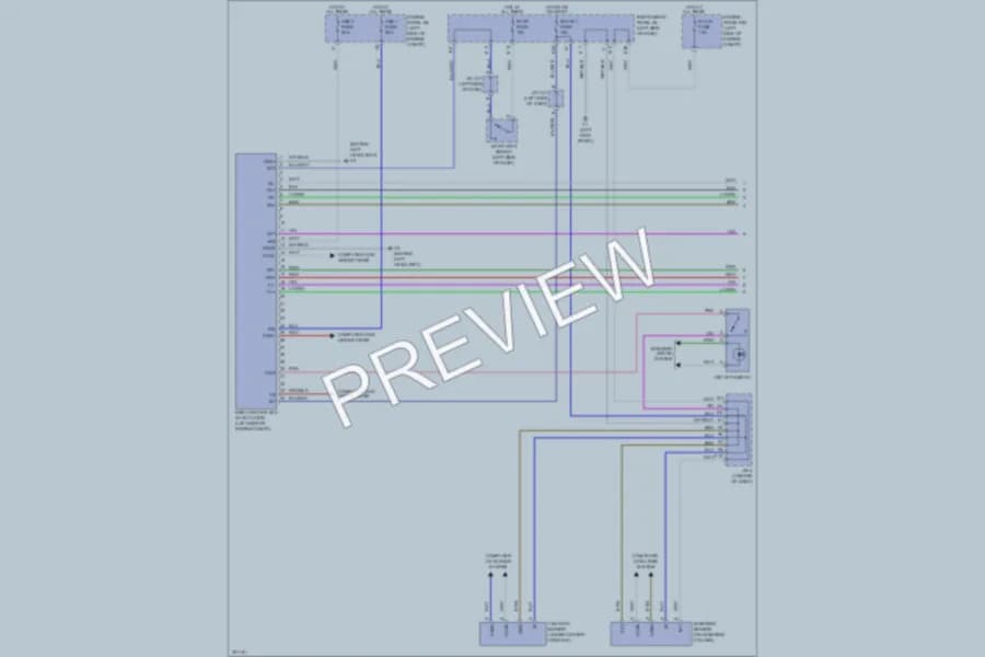 2010 Scion xB Anti Lock Brakes wiring diagram preview