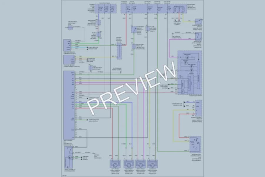 2010 Scion xD Anti Lock Brakes wiring diagram preview