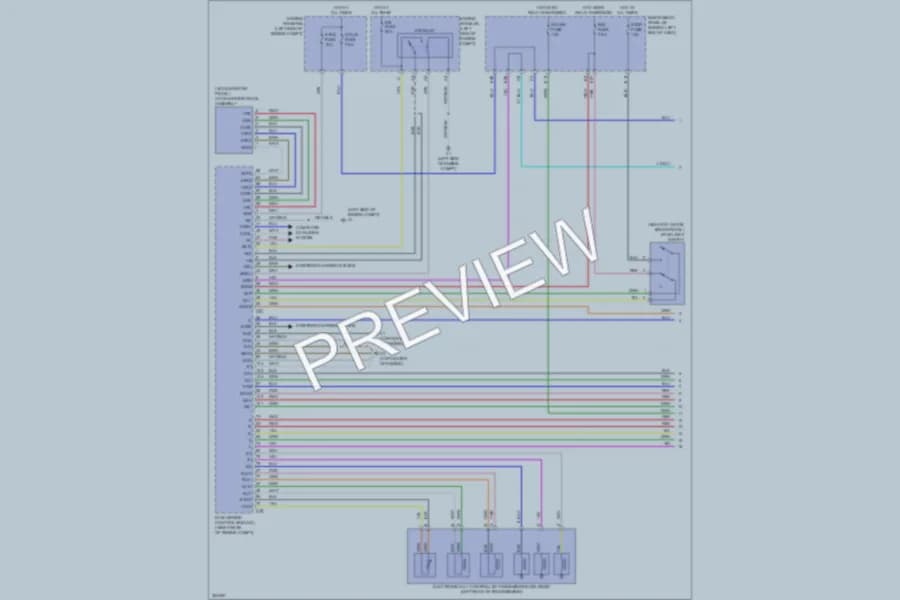 2010 Scion xD Transmission wiring diagram preview