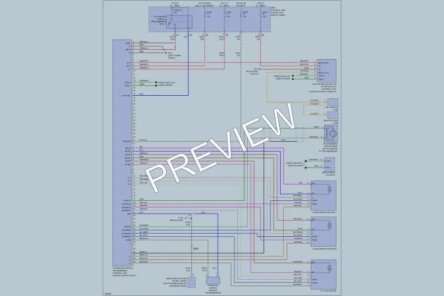 2010 Smart fortwo Transmission wiring diagram preview