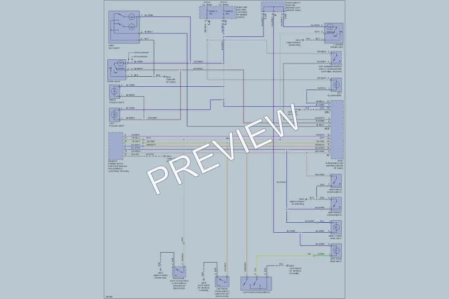2010 Subaru Forester Interior Lights wiring diagram preview