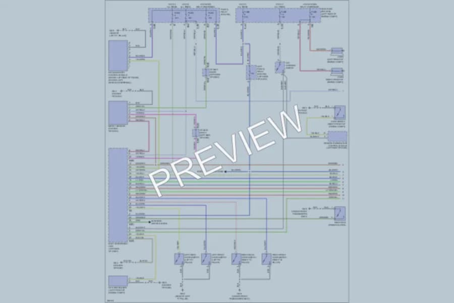2010 Subaru Impreza Anti Theft wiring diagram preview