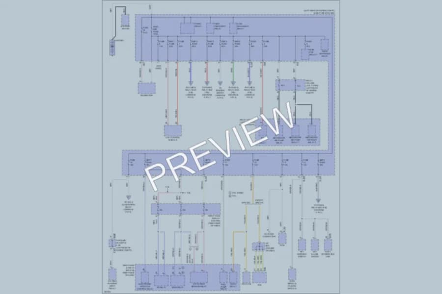 2010 Subaru Impreza Power Distribution wiring diagram preview