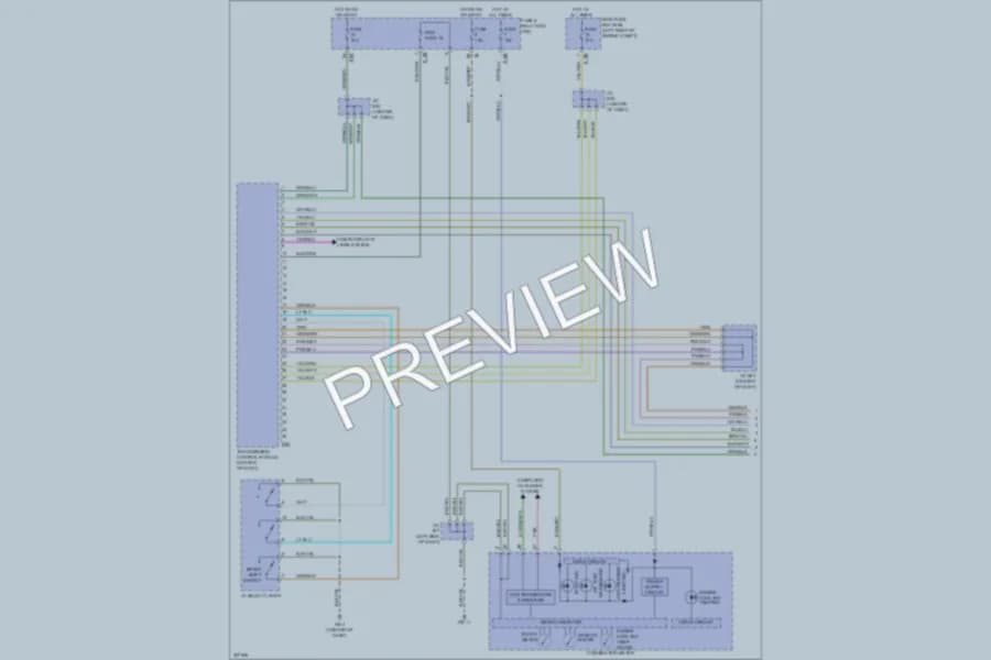 2010 Subaru Impreza Transmission wiring diagram preview