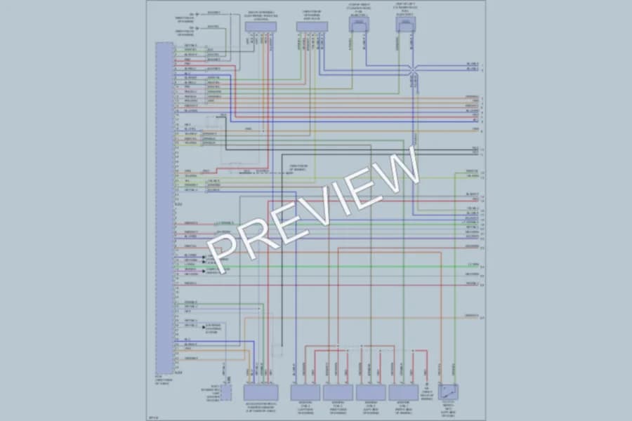 2010 Subaru Legacy Engine Performance wiring diagram preview