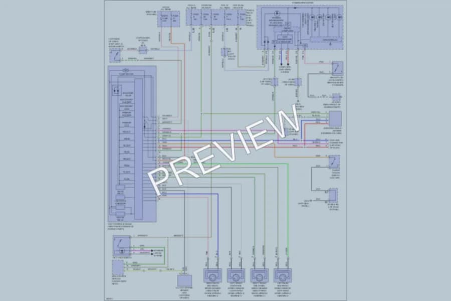 2010 Subaru Outback Anti Lock Brakes wiring diagram preview