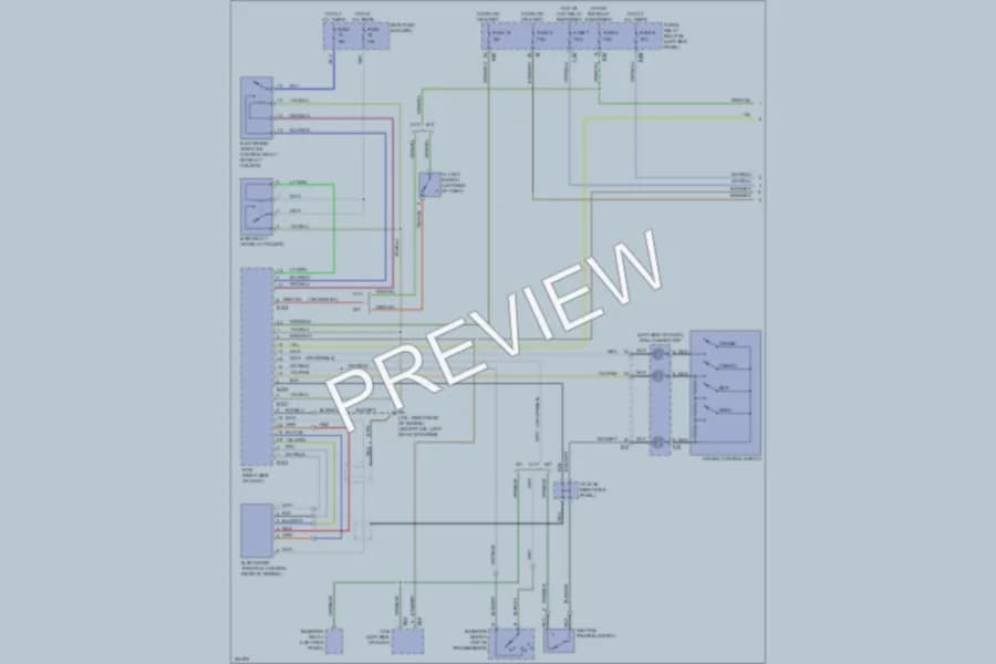 2010 Subaru Outback Cruise Control wiring diagram preview