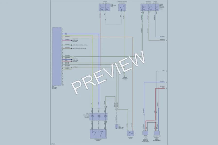2010 Subaru Outback Transmission wiring diagram preview