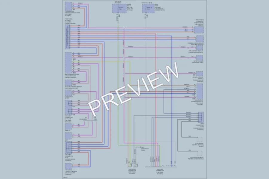 2010 Subaru Tribeca Computer Data Lines wiring diagram preview