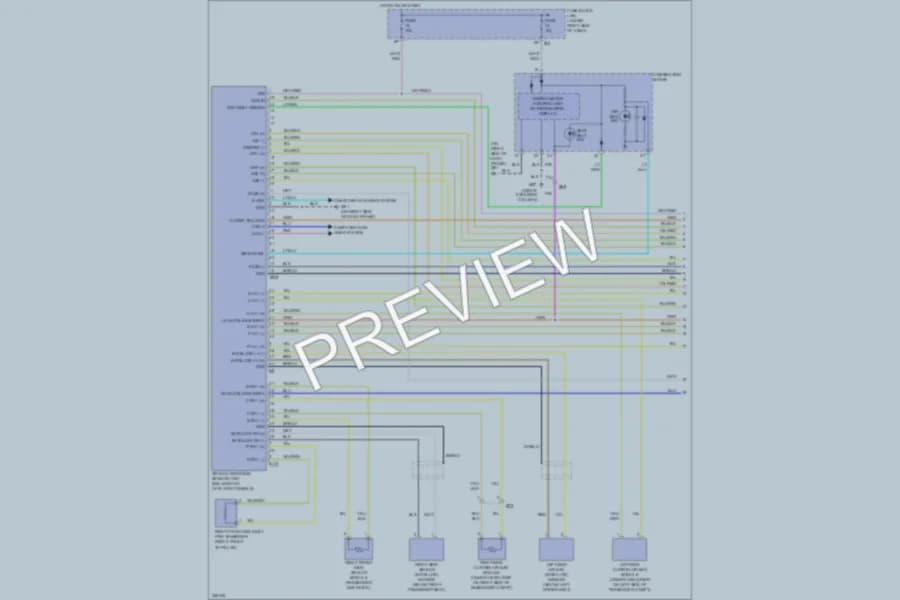 2010 Suzuki Equator Supplemental Restraints wiring diagram preview