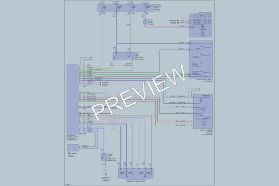 2010 Suzuki GrandVitara Cruise Control wiring diagram preview