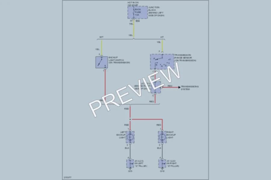 2010 Suzuki GrandVitara Exterior Lights wiring diagram preview