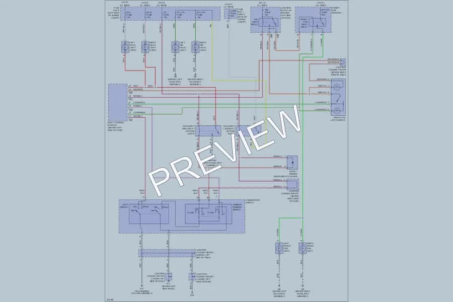 2010 Suzuki GrandVitara Headlights wiring diagram preview