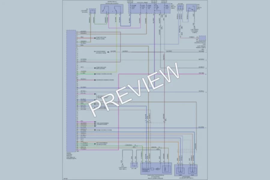 2010 Suzuki Kizashi Engine Performance wiring diagram preview
