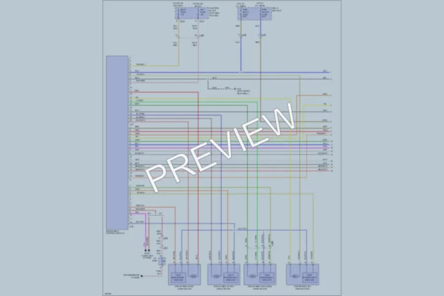 2010 Suzuki Kizashi Memory Systems wiring diagram preview