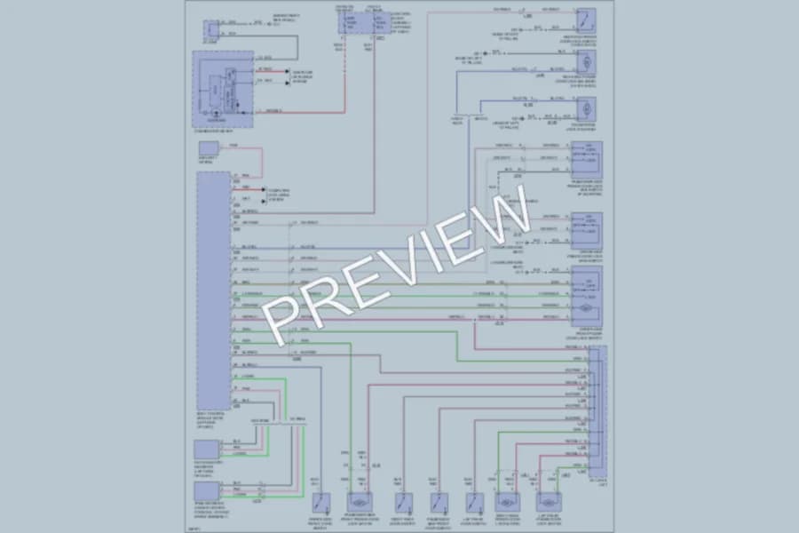 2010 Suzuki SX4 Anti Theft wiring diagram preview